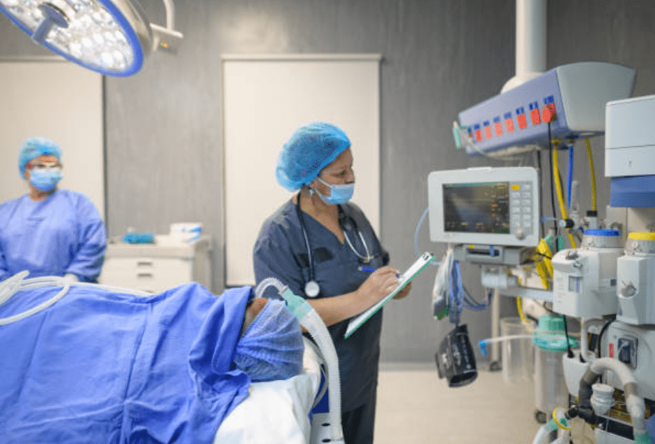 Moniteur de signal vital médical pour patient 1