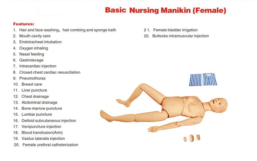 Manequim de Enfermagem 2