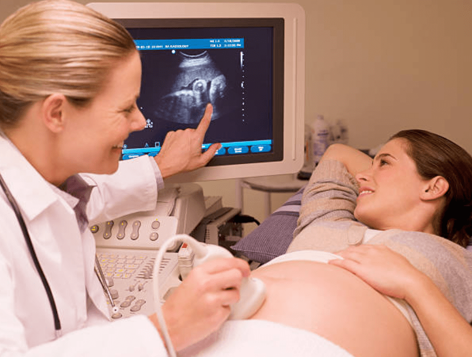 Акушерство и гинекология ультразвуковой сканер машина 4