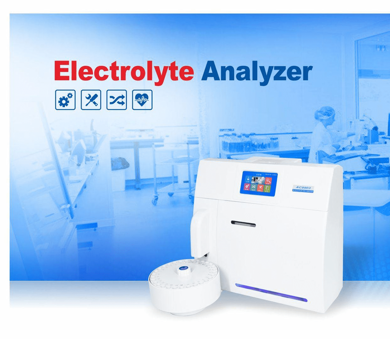 Analisador automático de electrólitos