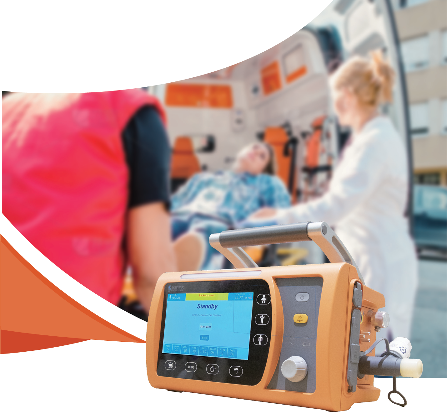 Emergency Transport Ventilator by Car